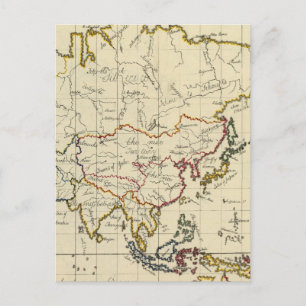 Asia 15 postcard
