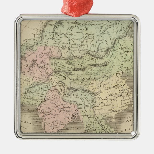 Asia 16 metal ornament (Front)