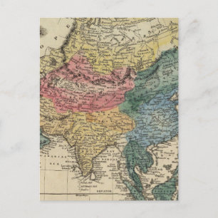 Asia 16 postcard
