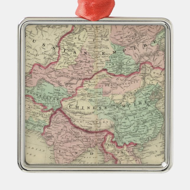 Asia 19 metal ornament (Front)