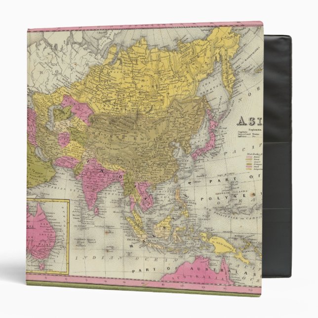 Asia 20 3 ring binder (Front/Inside)
