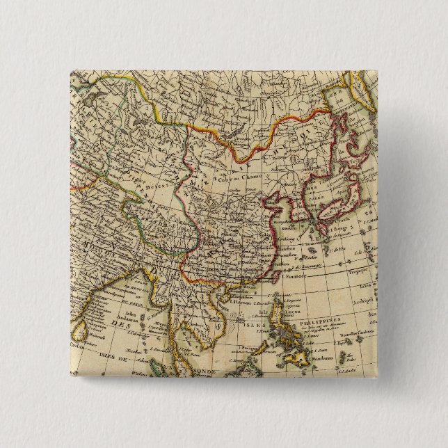 Asia 20 pinback button (Front)