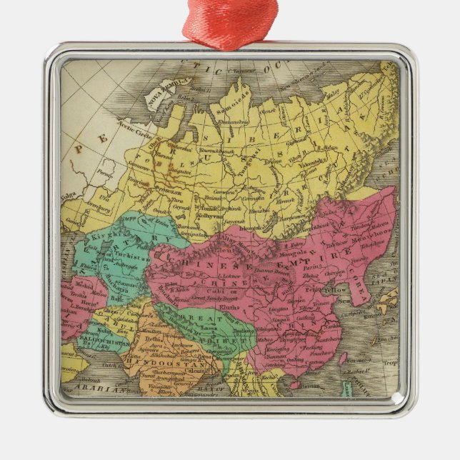 Asia 21 metal ornament (Front)