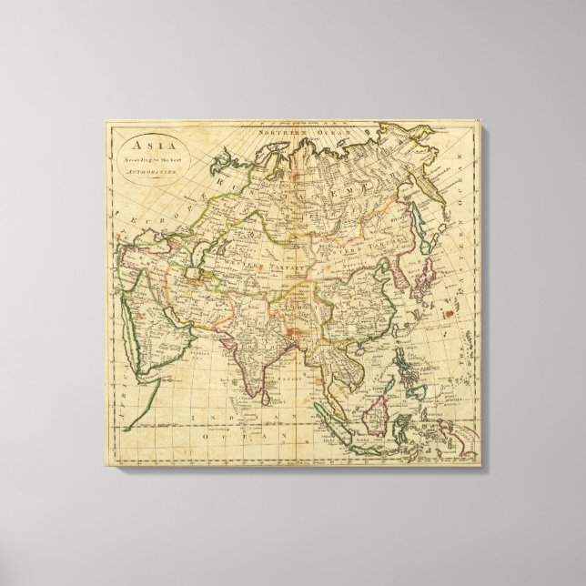 Asia 22 canvas print (Front)