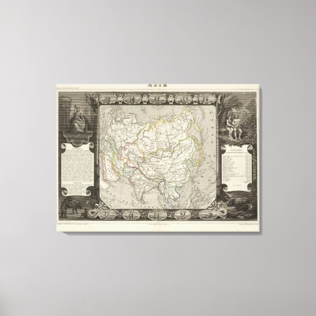 Asia 22 canvas print (Front)