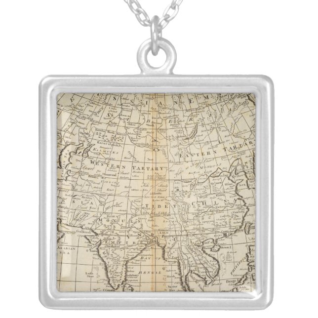 Asia 23 silver plated necklace (Front)