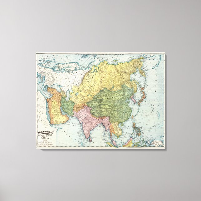 Asia 24 canvas print (Front)