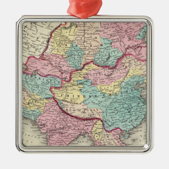 Asia 24 metal ornament (Front)
