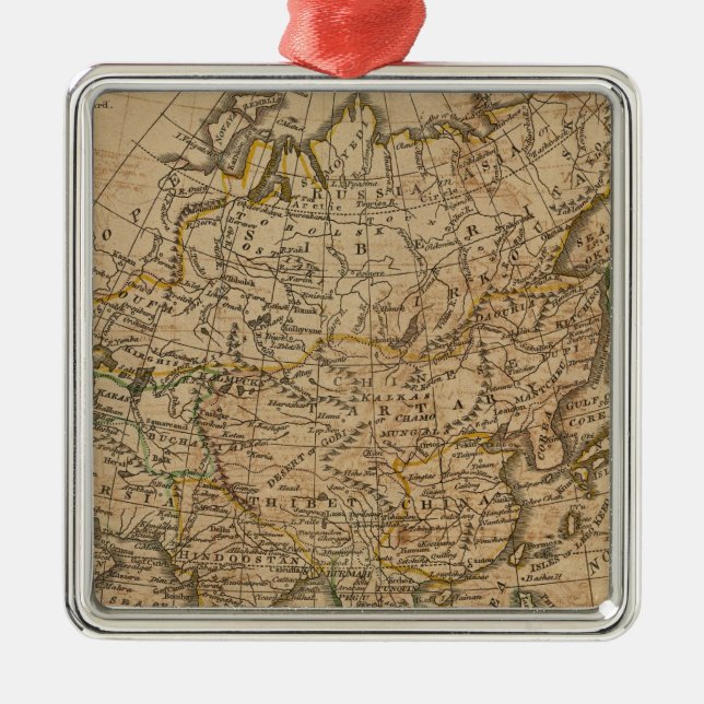 Asia 24 metal ornament (Front)