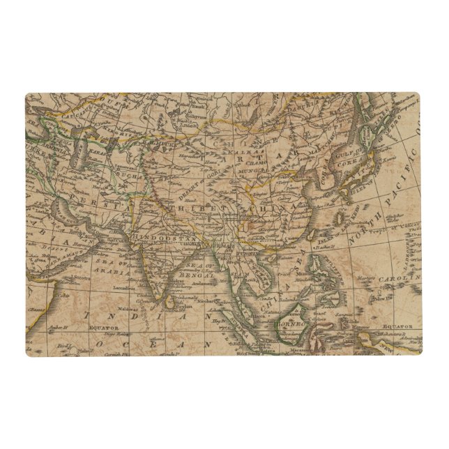 Asia 24 placemat (Front)