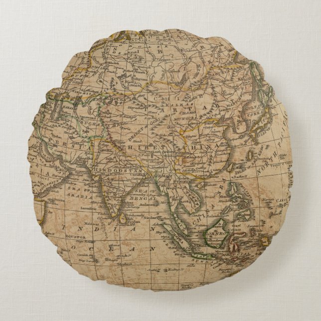 Asia 24 round pillow (Front)