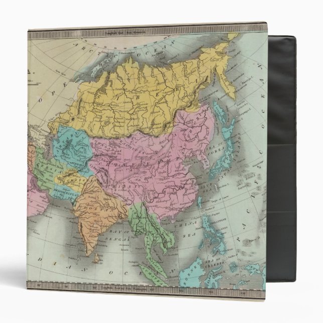 Asia 26 3 ring binder (Front/Inside)