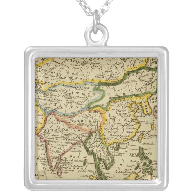 Asia 27 silver plated necklace (Front)