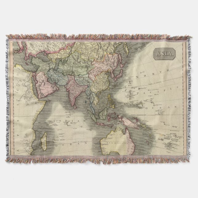 Asia 28 throw blanket (Front)