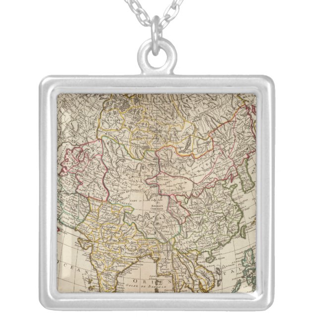 Asia 31 silver plated necklace (Front)