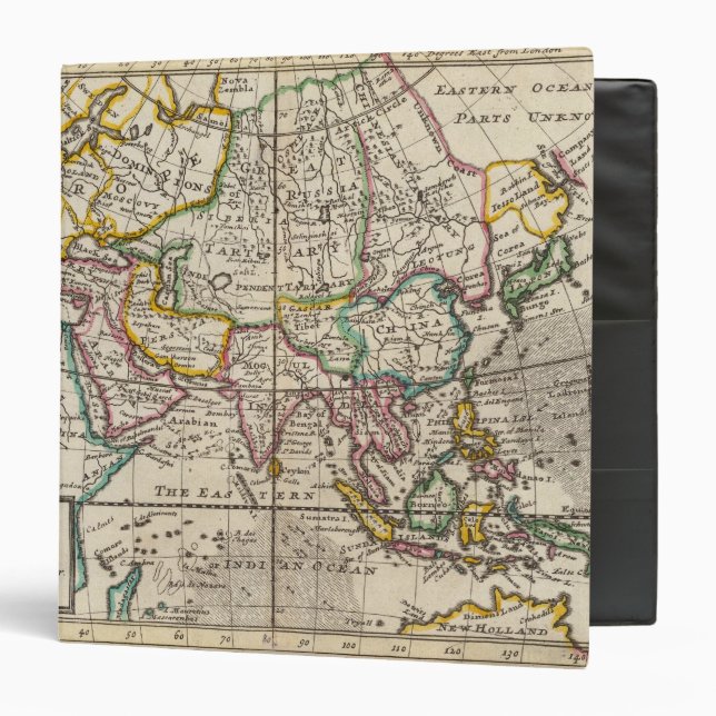 Asia 32 3 ring binder (Front/Inside)