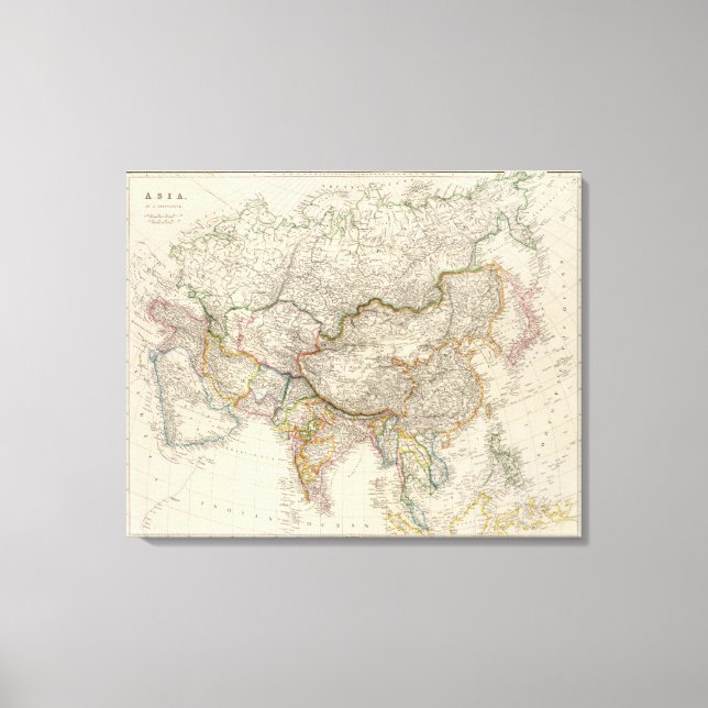 Asia 33 canvas print (Front)
