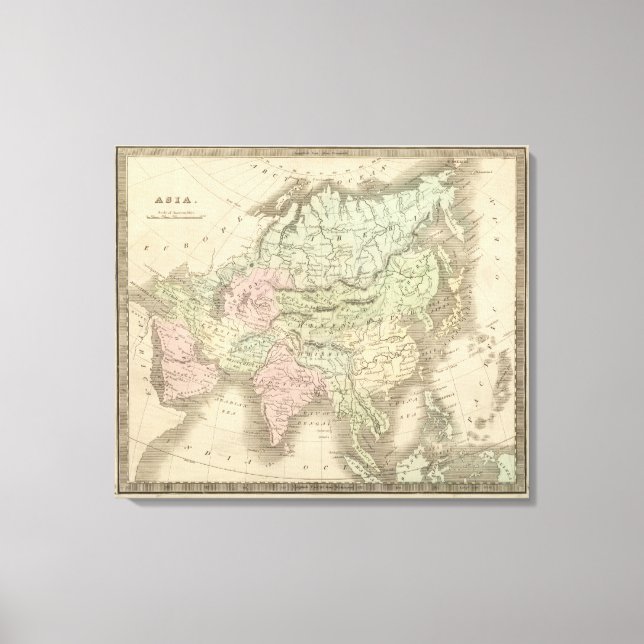 Asia 33 canvas print (Front)