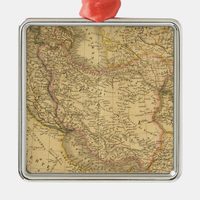 Asia 33 metal ornament (Front)