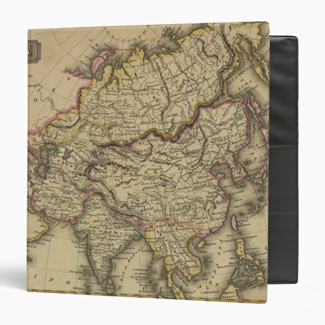 Asia 34 3 ring binder (Front/Inside)