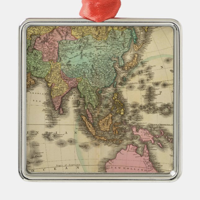 Asia 39 metal ornament (Front)