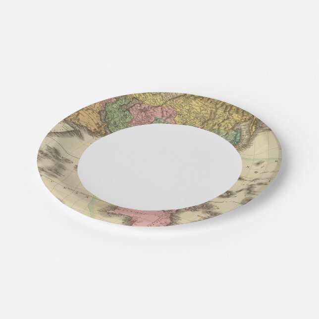 Asia 39 paper plates (Angled)