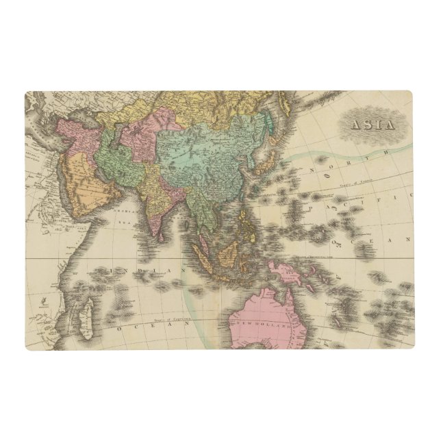 Asia 39 placemat (Front)