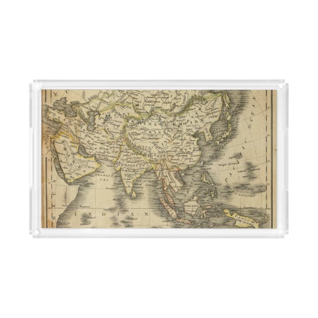 Asia 3 acrylic tray (Front)