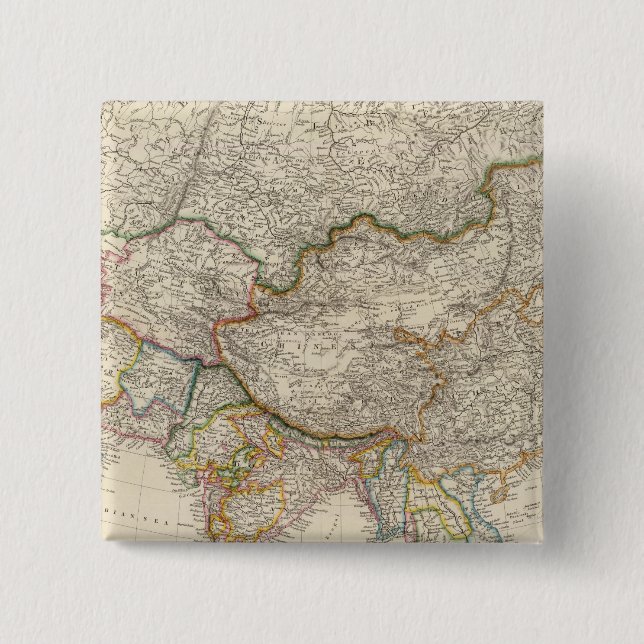 Asia 41 pinback button (Front)