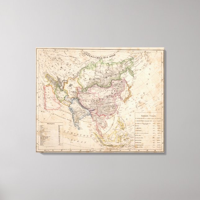 Asia 43 canvas print (Front)