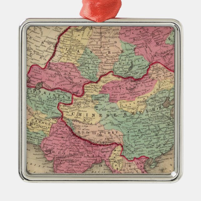 Asia 43 metal ornament (Front)