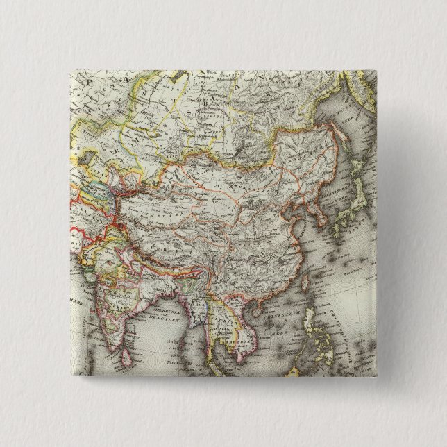 Asia 45 pinback button (Front)