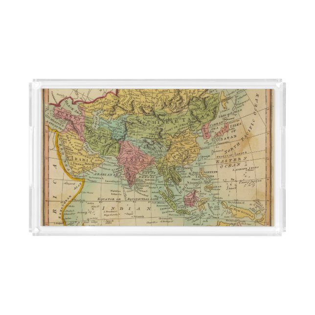 Asia 4 acrylic tray (Front)
