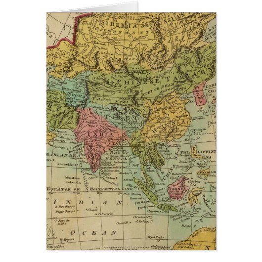 Asia 4 cards (Front)