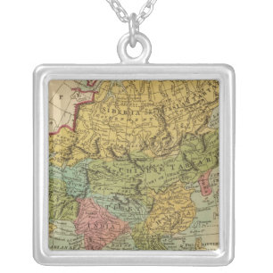 Asia 4 silver plated necklace