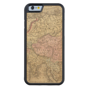 Asia 5 carved maple iPhone 6 bumper case