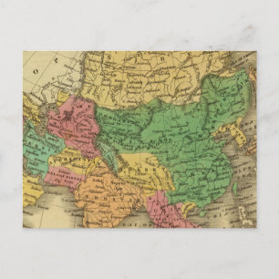 Asia 6 postcard