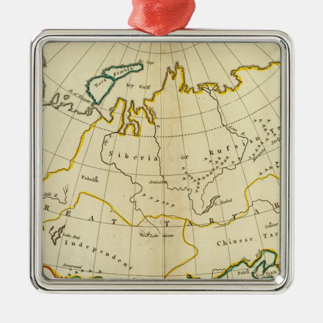 Asia 7 metal ornament (Front)