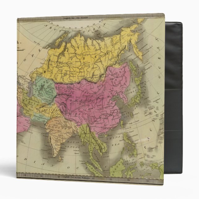 Asia 8 3 ring binder (Front/Inside)