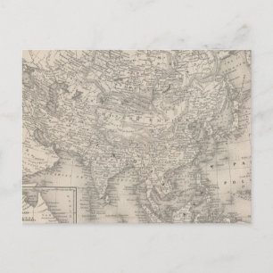 Asia 9 postcard