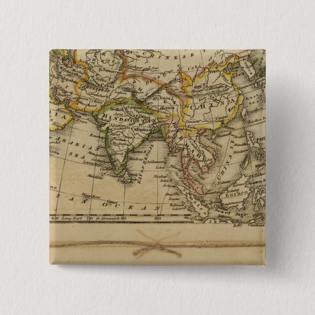 Asia, Africa Button (Front)