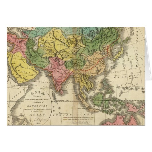 Asia and Empire of Genghis Kahn (Front Horizontal)