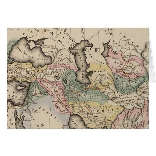 Asia Atlas Map Cards (Front Horizontal)
