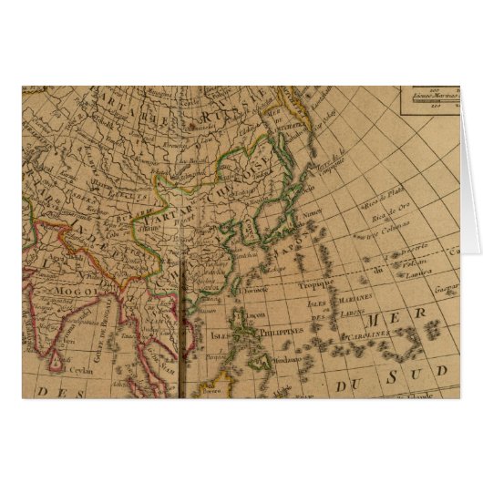 Asia Atlas Map Cards (Front Horizontal)