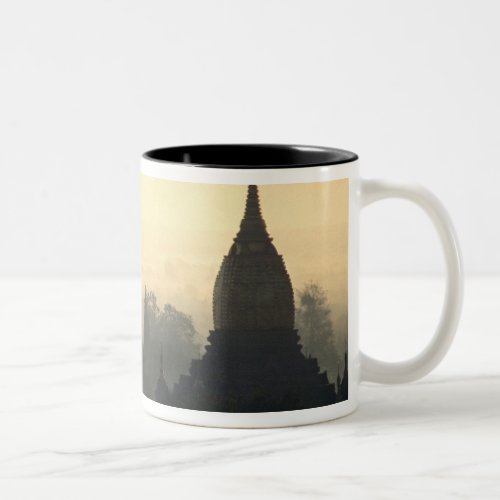 Asia Burma Myanmar Pagan Bagan Hot Air Two_Tone Coffee Mug