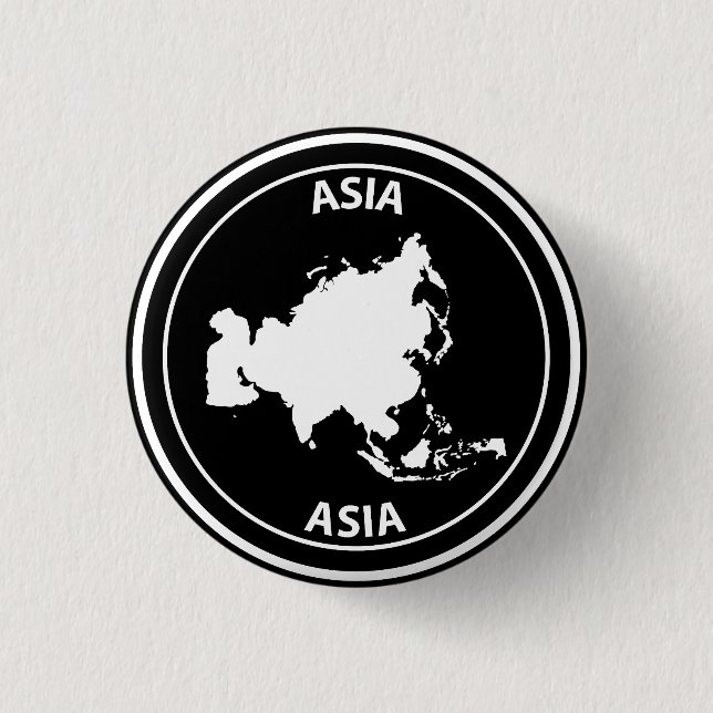 Asia Button (Front)