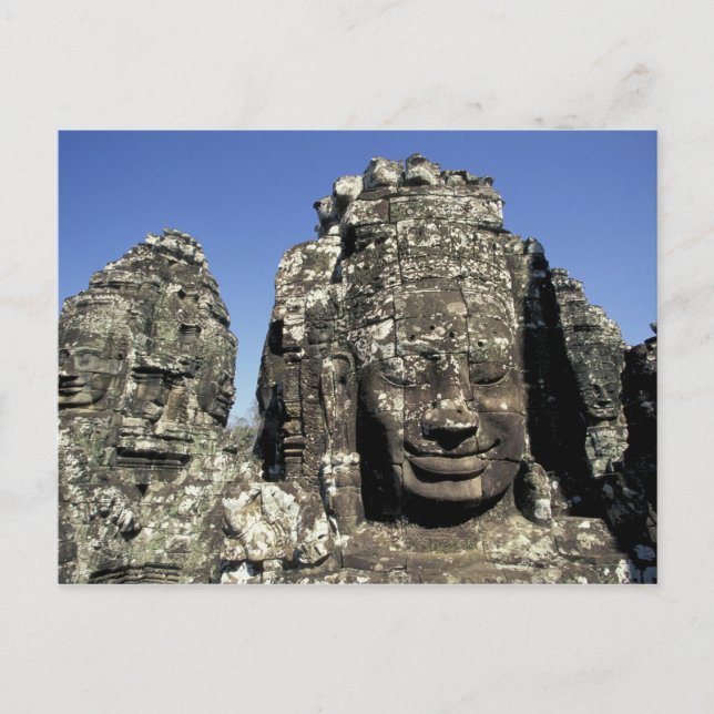 Asia, Cambodia, Siem Reap, Angkor Thom (b. Late Postcard (Front)