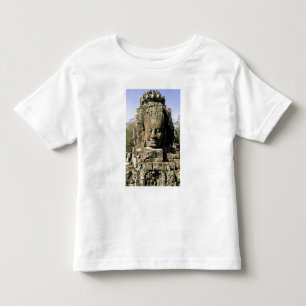 Asia, Cambodia, Siem Reap. Angkor Thom, heads of Toddler T-shirt