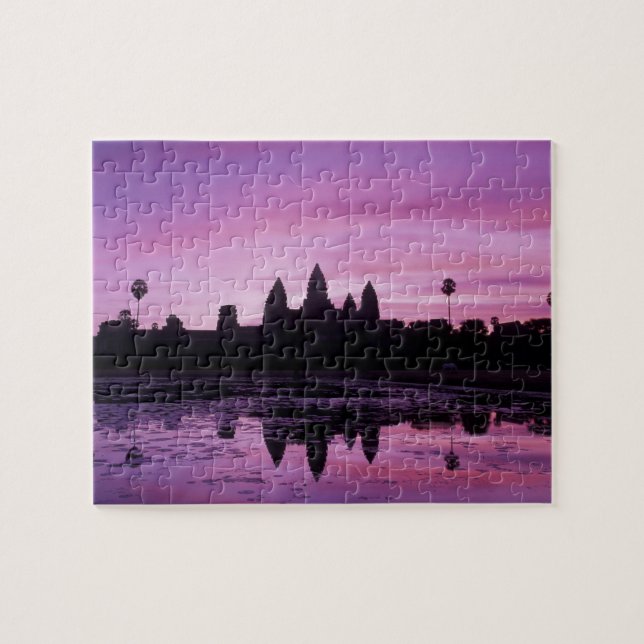 Asia, Cambodia, Siem Reap, Angkor Wat (b. 12th 2 Jigsaw Puzzle (Horizontal)