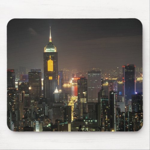 Asia China Hong Kong central from Stubbs road Mouse Pad